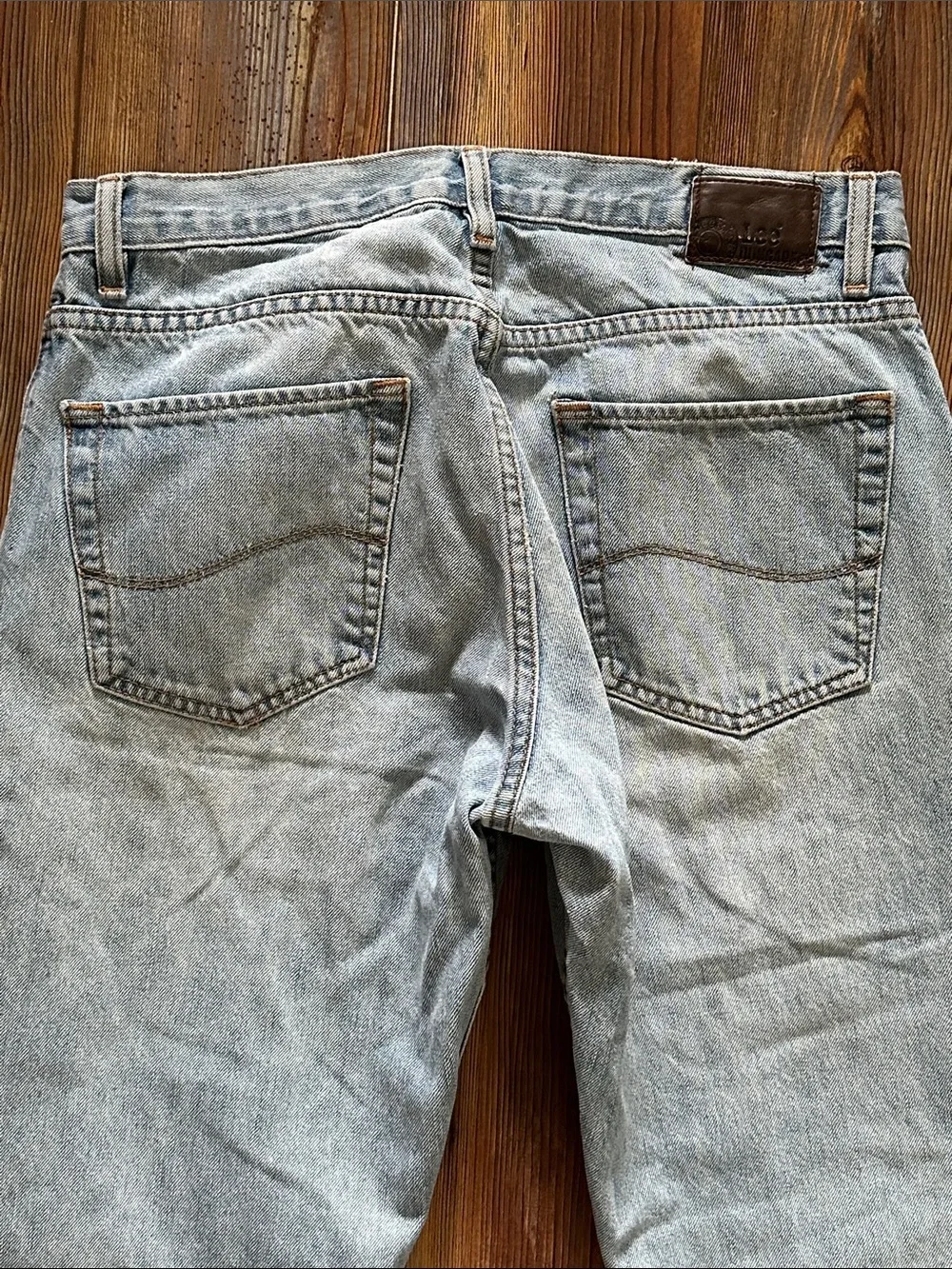 Lee Men's Vintage Slim Light Wash Blue Jeans 30/32